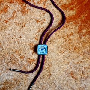 Vintage Bolo Tie with Alaska charm